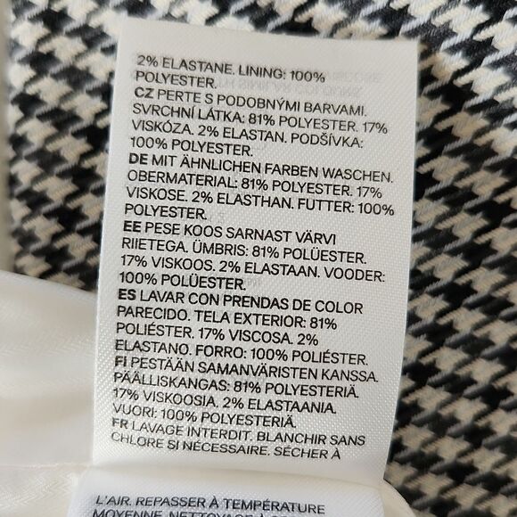 H&M Houndstooth Fitted Blazer - Picture 11 of 14